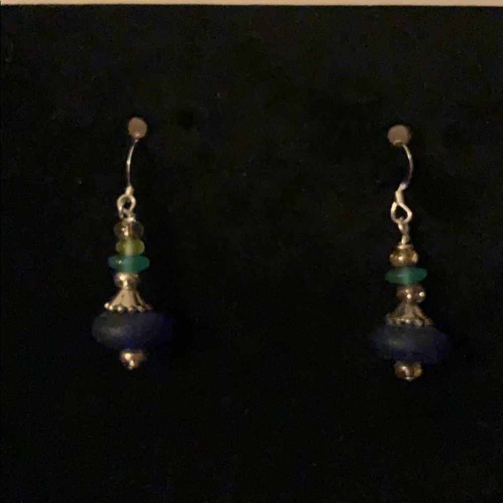 Dainty sea glass earrings VACATION HOLD
